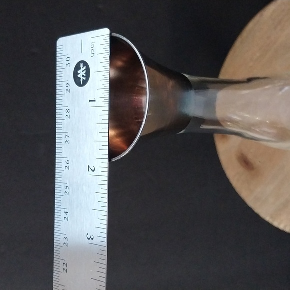 💥💥Vintage Dorothy Thorpe Mid-Century Style 8"Vase with Silver Band - Picture 8 of 8